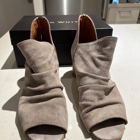 Ron White Suede Booties - Picture 2 of 3